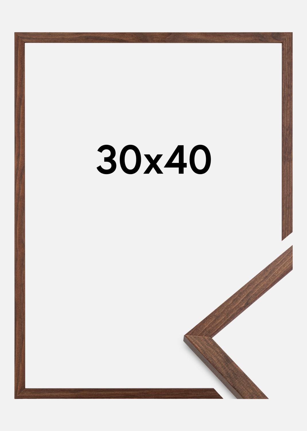 Product Image for Frame Valbo Acrylic glass Walnut 30x40 cm
