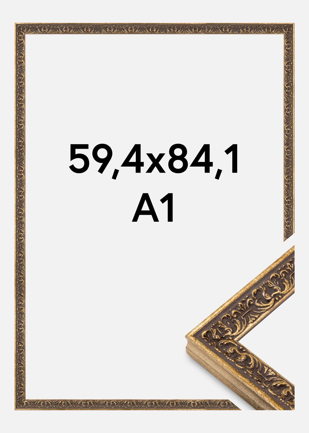 Product Image for Frame Amber Acrylic Glass Silver 59.4x84.1 cm (A1)