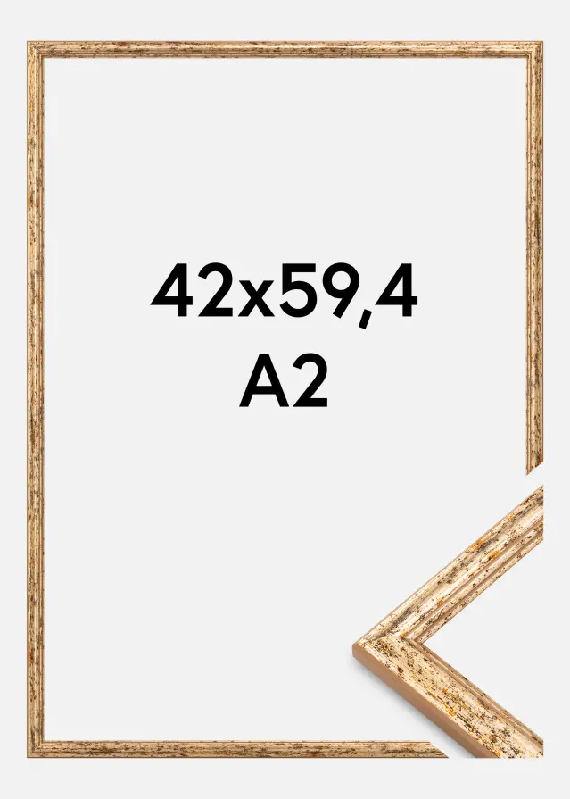 Jämtlands Ramfabrik Frame Claudia Acrylic Glass Silver 42x59.4 cm (A2)