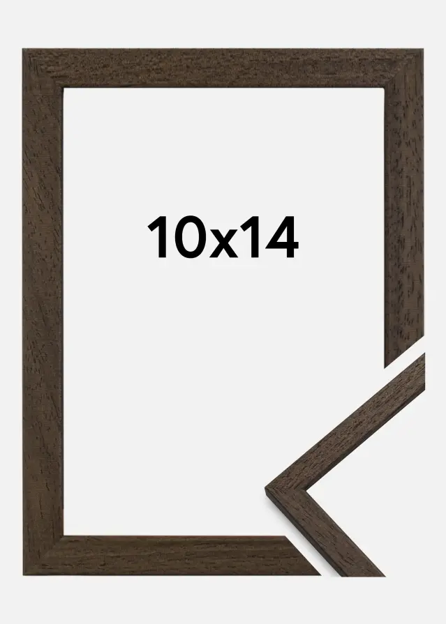 Galleri 1 Frame Edsbyn Acrylic glass Walnut 10x14 cm