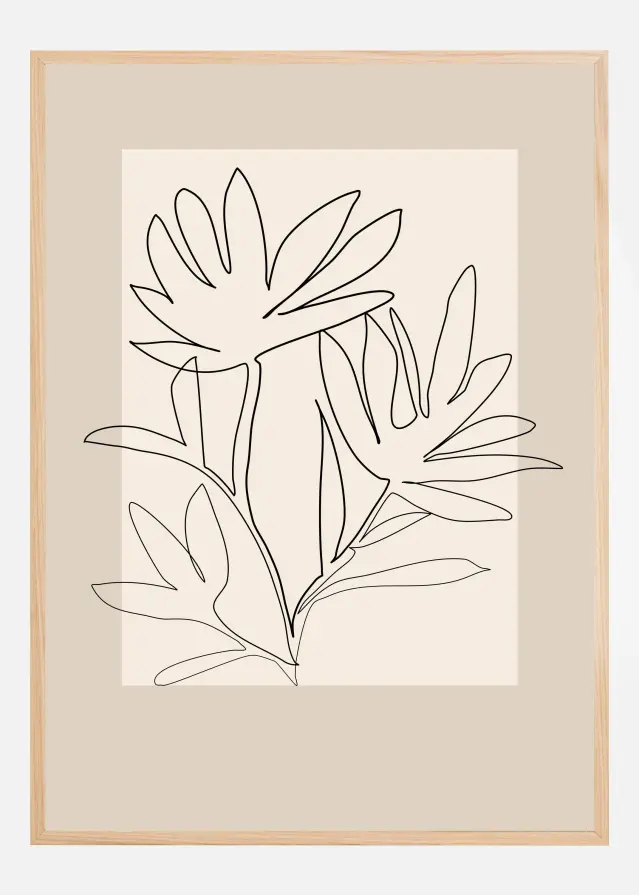 Bildverkstad 3x4 Aspectratiolineart4 Poster