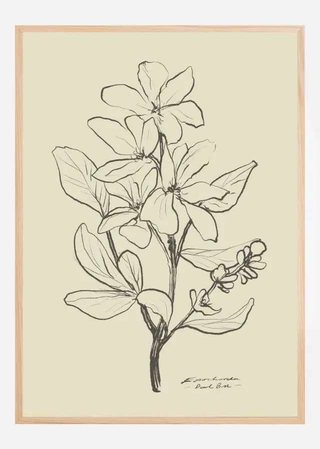 Bildverkstad Floral 1 Poster