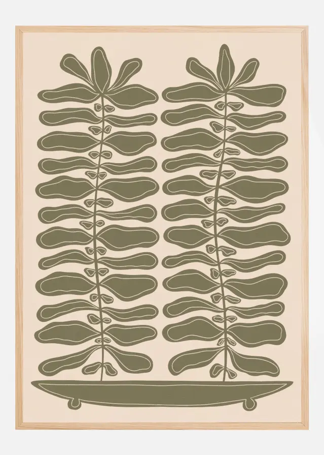 Bildverkstad One Hundred Leaved Plant #23 Poster