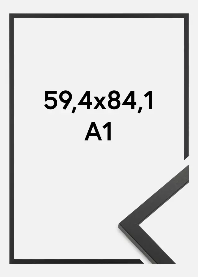 Artlink Frame Trendy Acrylic Glass Black 59,4x84,1 cm (A1)