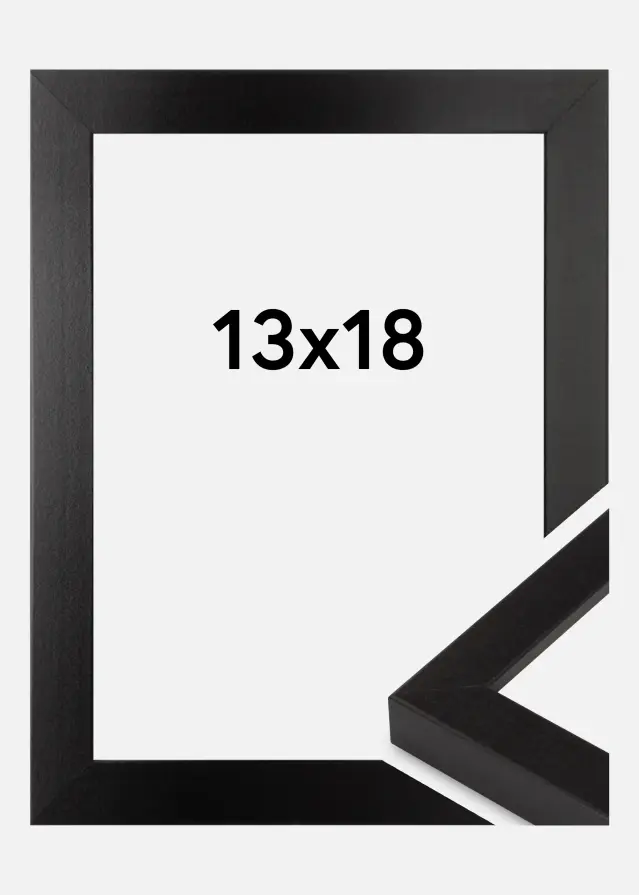 Innova Picture Frame Black Wide 13 x 18 cm