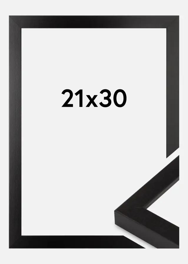 Innova Picture Frame Black Wide 21 x 30 cm
