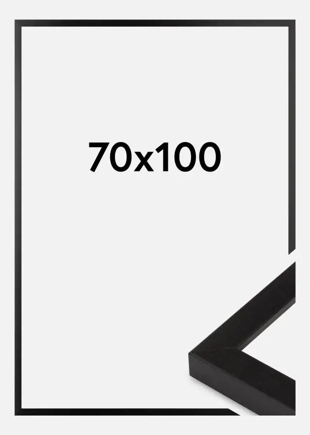 Innova Picture Frame Black Wide 70 x 100 cm