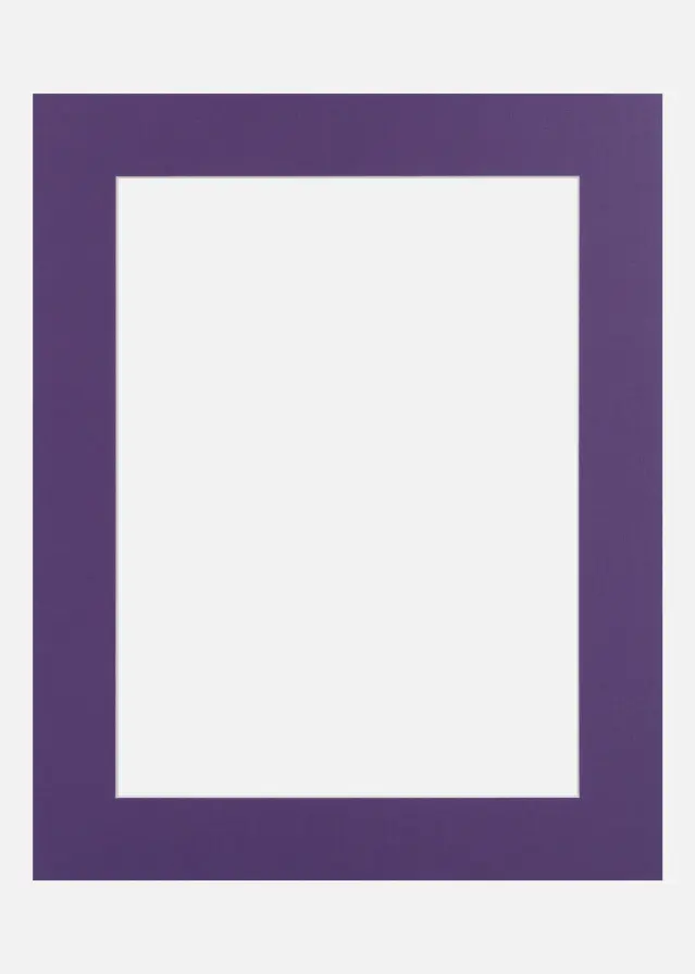 Jämtlands Ramfabrik Mount Purple Iris (White Core) 30x40 cm (19x29)