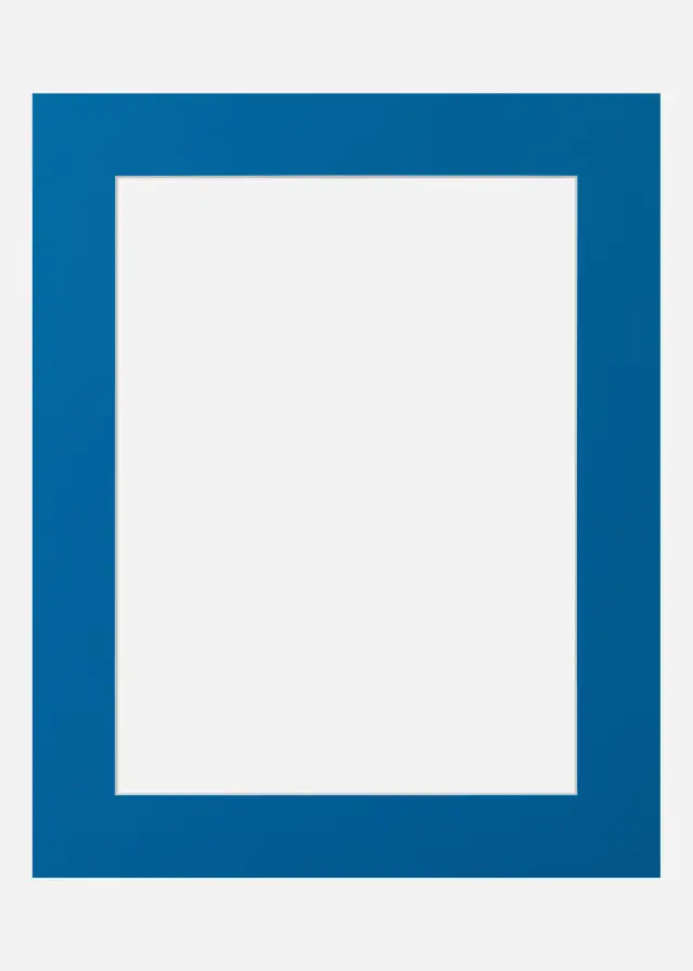 Jämtlands Ramfabrik Mount Electric Blue (White Core) 30x40 cm (20x28,7 - A4)