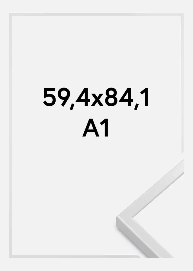 Walther Frame Chair White 59,4x84,1 cm (A1)