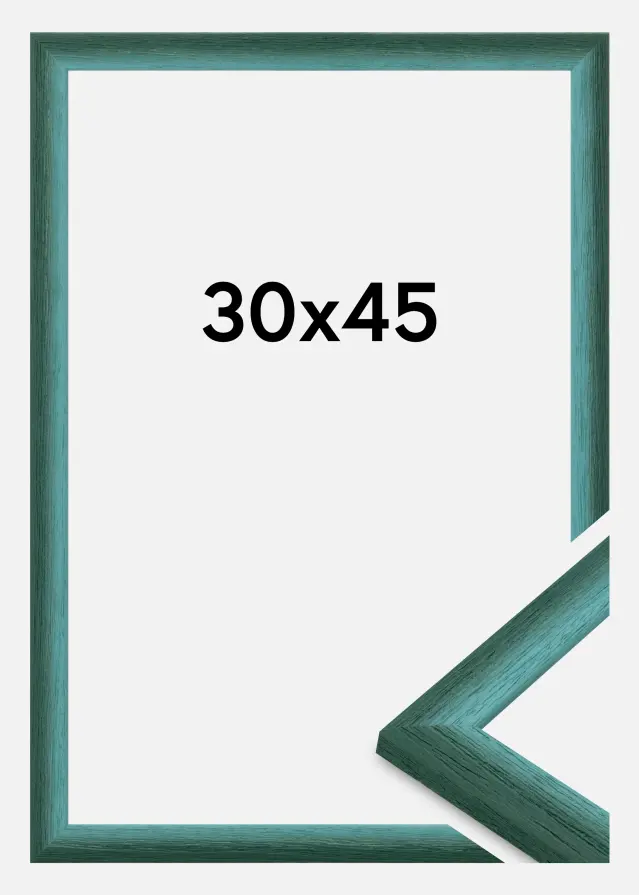 Jämtlands Ramfabrik Frame Cornwall Acrylic Glass Dark Green 30x45 cm