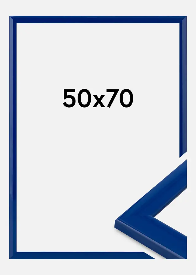 Jämtlands Ramfabrik Frame Dorset Acrylic Glass Dark Blue 50x70 cm