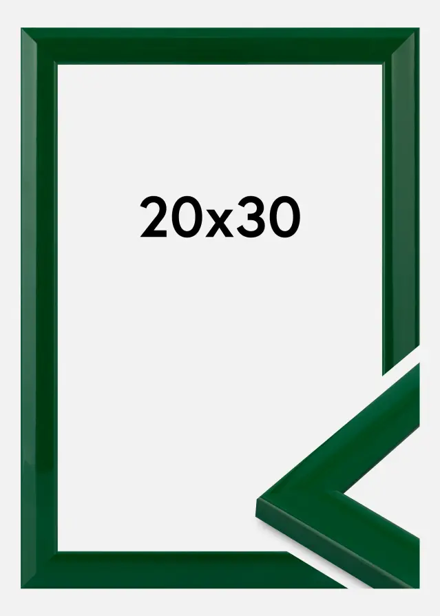 Jämtlands Ramfabrik Frame Dorset Acrylic Glass Green 20x30 cm