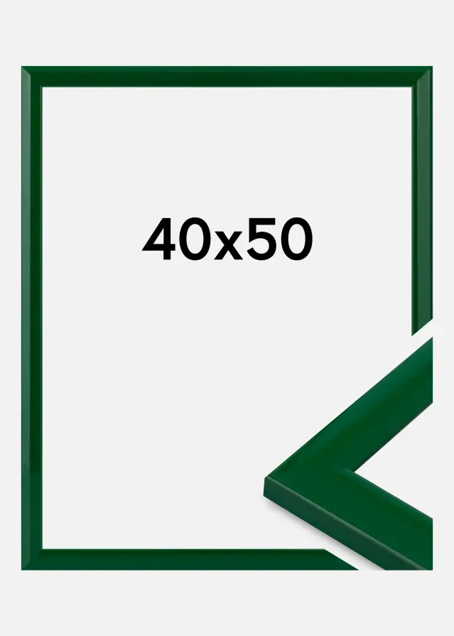 Jämtlands Ramfabrik Frame Dorset Acrylic Glass Green 40x50 cm