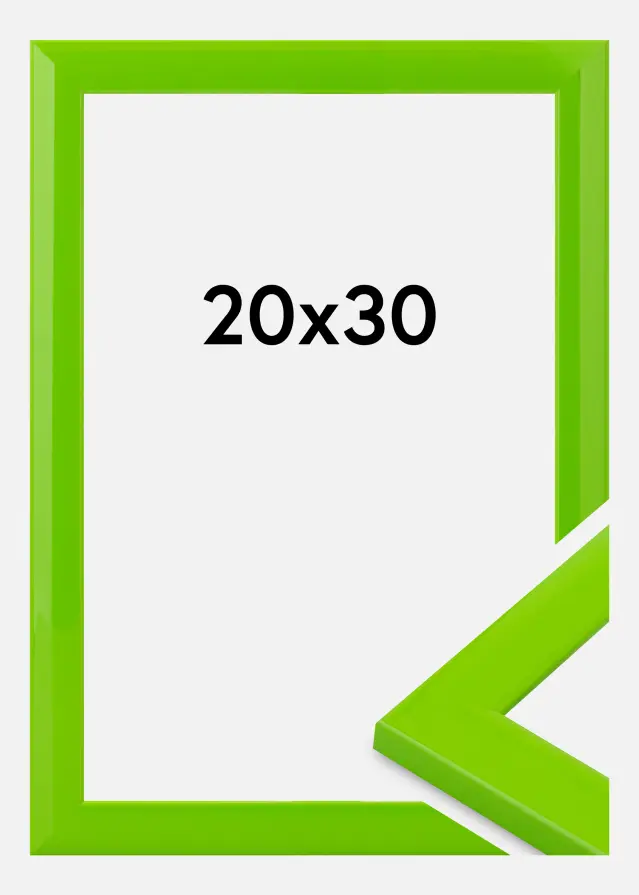 Jämtlands Ramfabrik Frame Dorset Acrylic Glass Light Green 20x30 cm