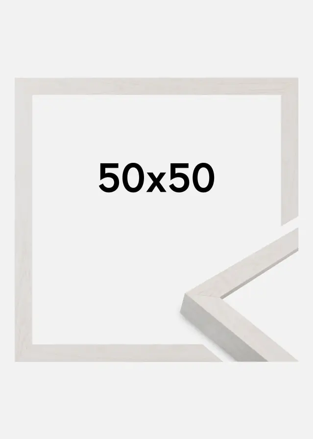 Jämtlands Ramfabrik Frame Wells Acrylic Glass White 50x50 cm