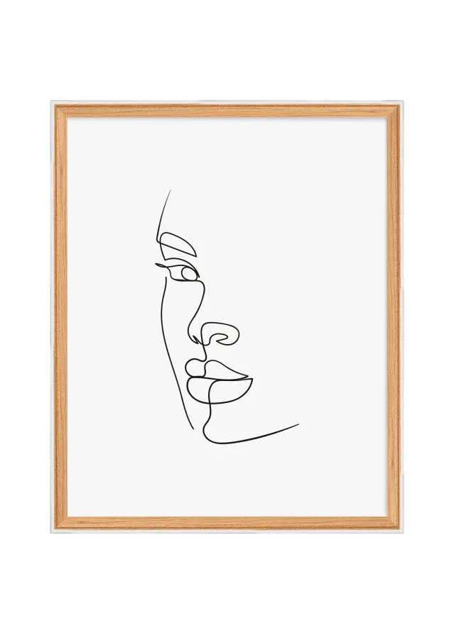 Walther Frame Silhouette Oak 40x50 cm