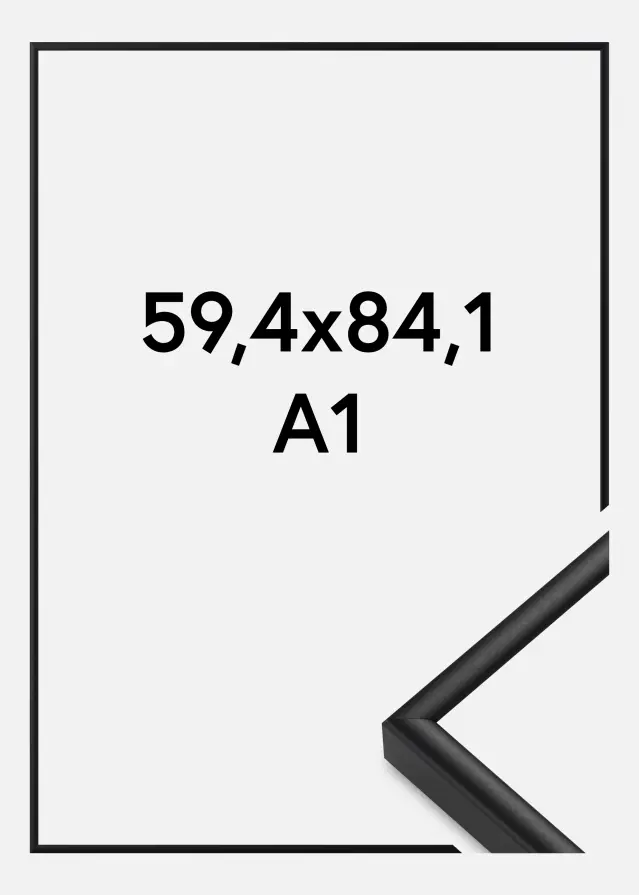 Nielsen Frame Nielsen Premium Classic Matt Black 59,4x84,1 cm (A1)