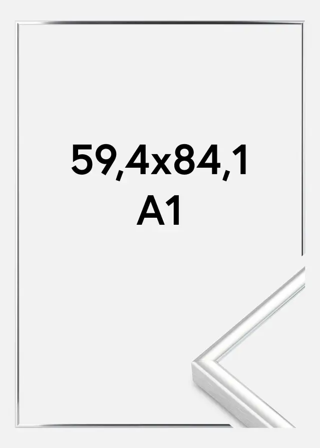 Nielsen Frame Nielsen Premium Classic Silver 59,4x84,1 cm (A1)
