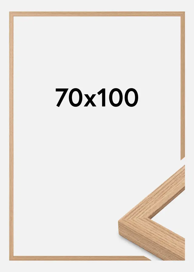 Innova Picture Frame Oak Wide 70 x 100 cm