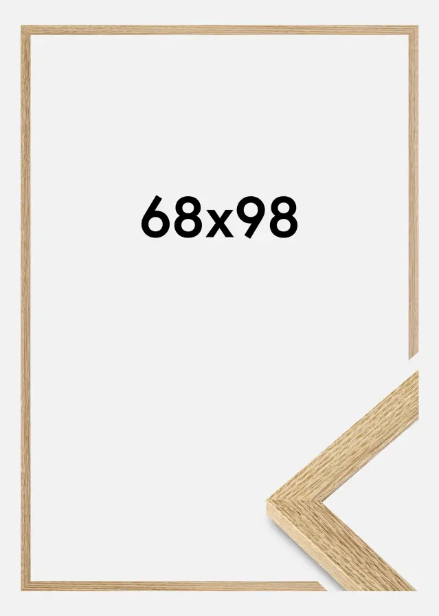 Jämtlands Ramfabrik Frame Selection Acrylic Glass Oak 68x98 cm