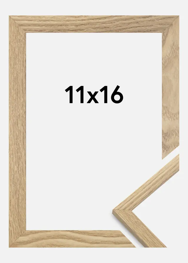 Jämtlands Ramfabrik Frame Trendy Acrylic glass Oak 11x16 cm
