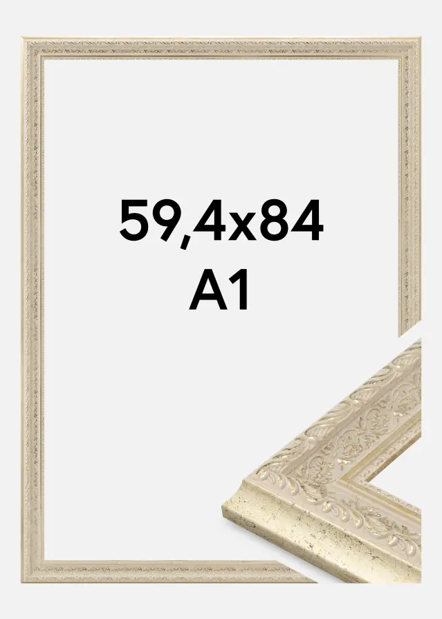 Jämtlands Ramfabrik Frame Toro Acrylic Glass Sand 59.4x84 cm (A1)