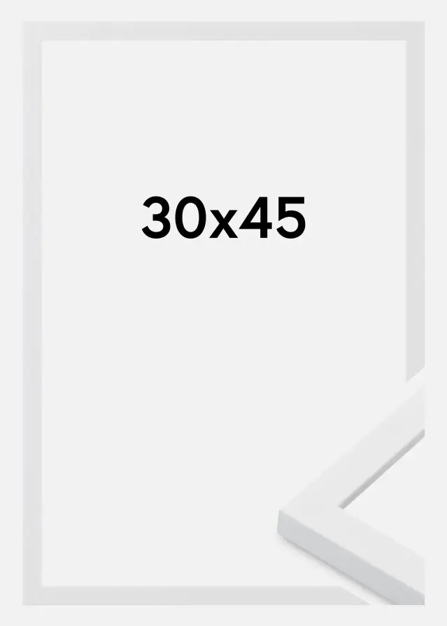 Jämtlands Ramfabrik Frame Oban Acrylic Glass White 30x45 cm