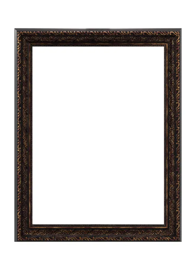 Jämtlands Ramfabrik Frame Ornato Acrylic Glass Vintage Gold 30x40 cm