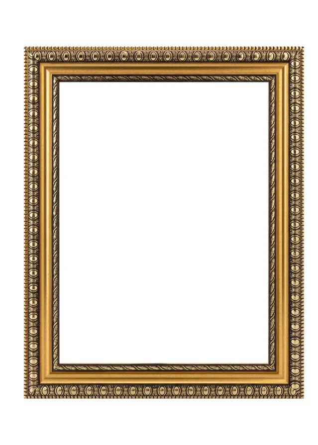 Jämtlands Ramfabrik Frame Ornato Acrylic Glass Gold 30x45 cm