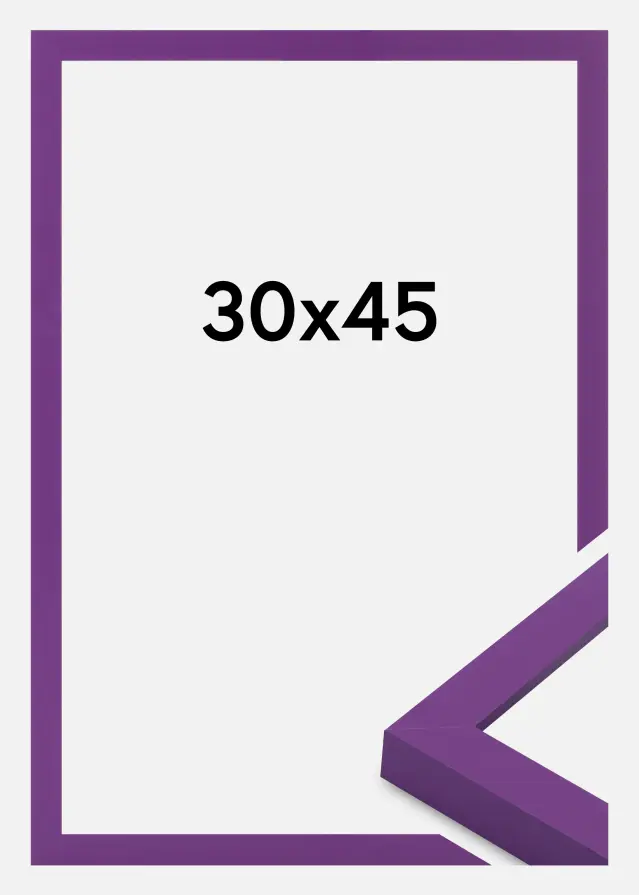 Jämtlands Ramfabrik Frame Selection Acrylic Glass Deep Lilac 30x45 cm