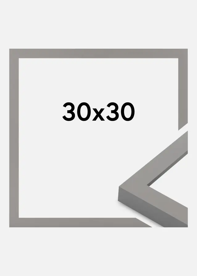 Jämtlands Ramfabrik Frame Selection Acrylic Glass Grey 30x30 cm