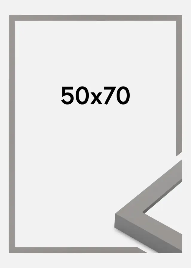Jämtlands Ramfabrik Frame Selection Acrylic Glass Grey 50x70 cm