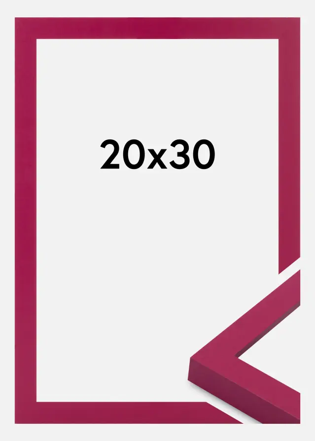 Jämtlands Ramfabrik Frame Selection Acrylic Glass Hot Pink 20x30 cm