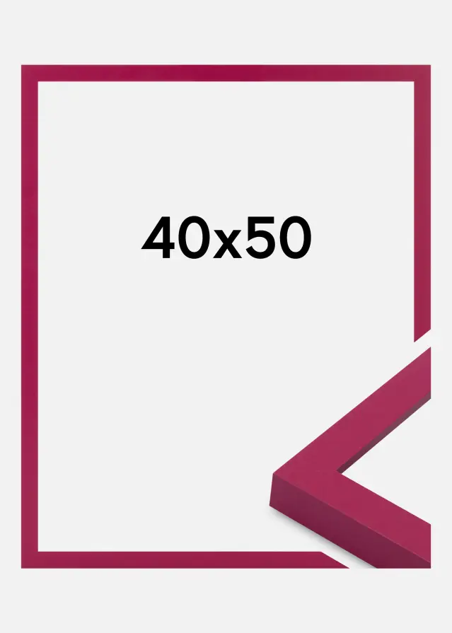 Jämtlands Ramfabrik Frame Selection Acrylic Glass Hot Pink 40x50 cm