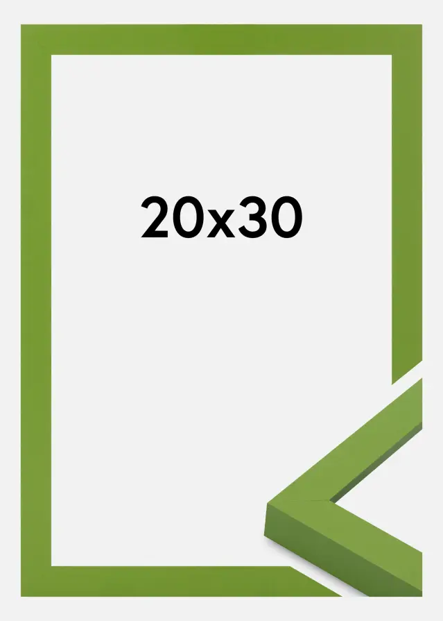 Jämtlands Ramfabrik Frame Selection Acrylic Glass Lime Green 20x30 cm