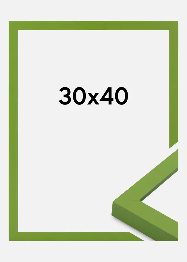 Jämtlands Ramfabrik Frame Selection Acrylic Glass Lime Green 30x40 cm