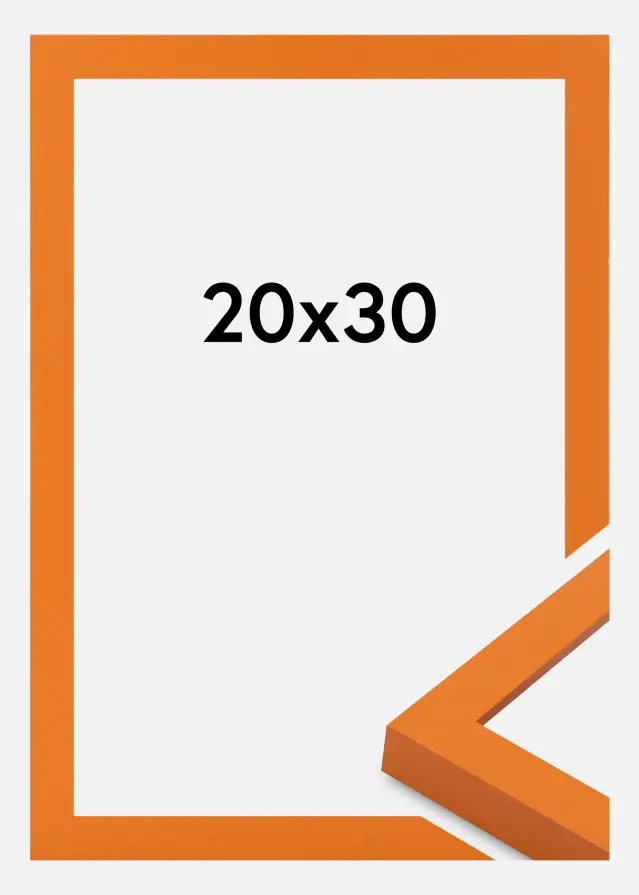 Jämtlands Ramfabrik Frame Selection Acrylic Glass Orange 20x30 cm