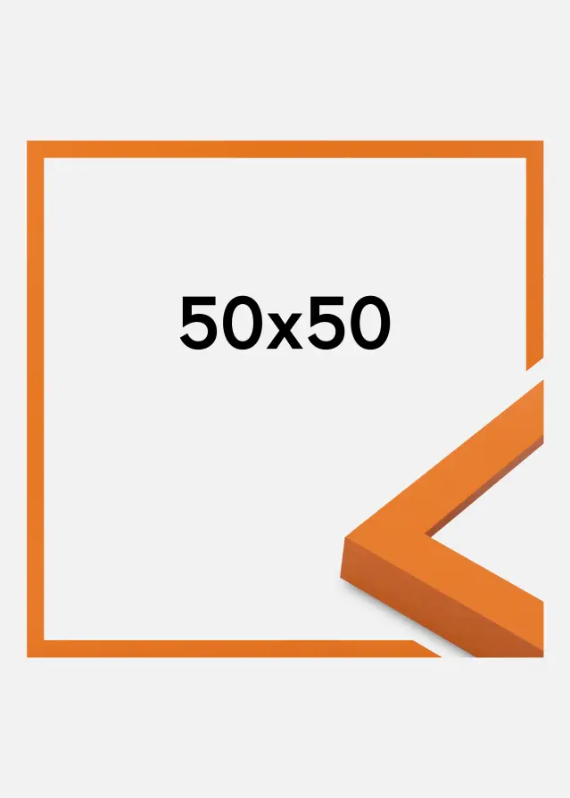 Jämtlands Ramfabrik Frame Selection Acrylic Glass Orange 50x50 cm