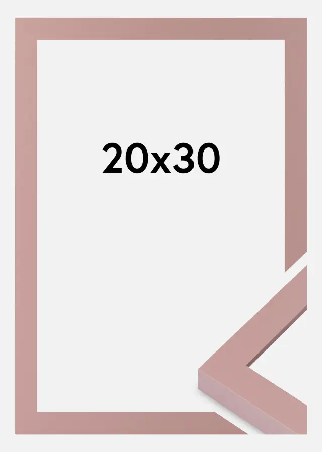 Jämtlands Ramfabrik Frame Selection Acrylic Glass Peach 20x30 cm