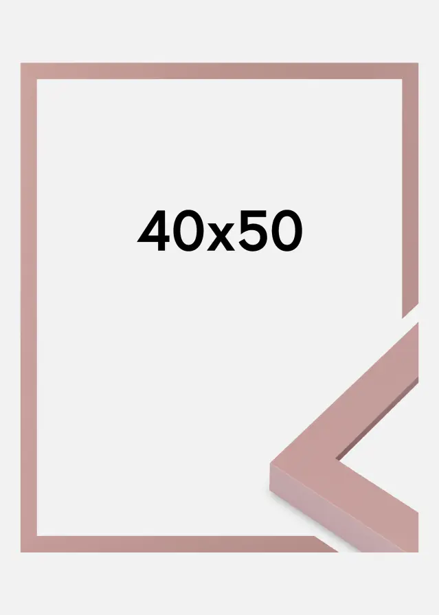 Jämtlands Ramfabrik Frame Selection Acrylic Glass Peach 40x50 cm