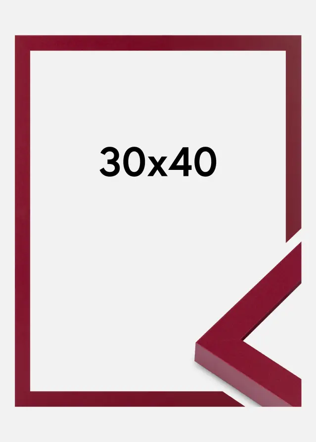 Jämtlands Ramfabrik Frame Selection Acrylic Glass Raspberry 30x40 cm