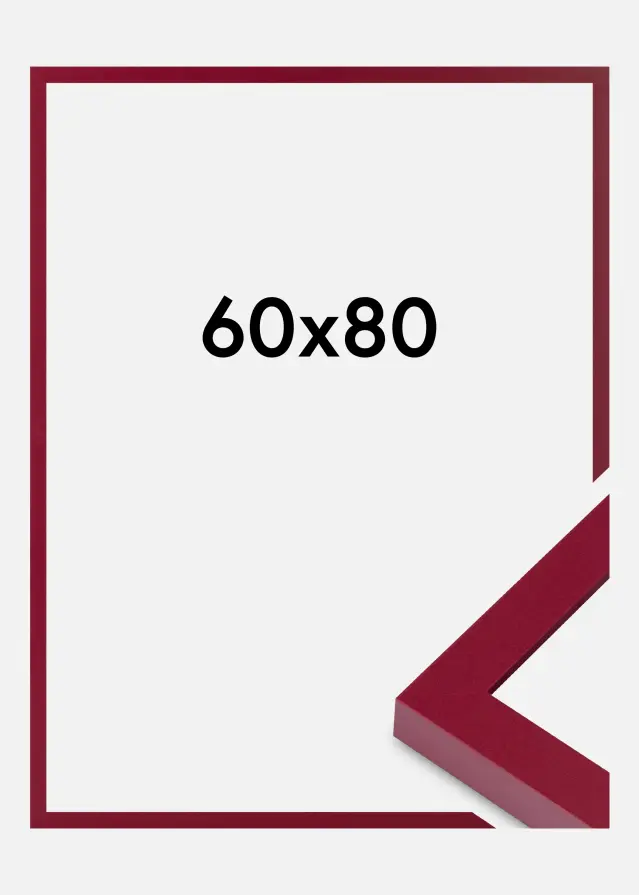 Jämtlands Ramfabrik Frame Selection Acrylic Glass Raspberry 60x80 cm