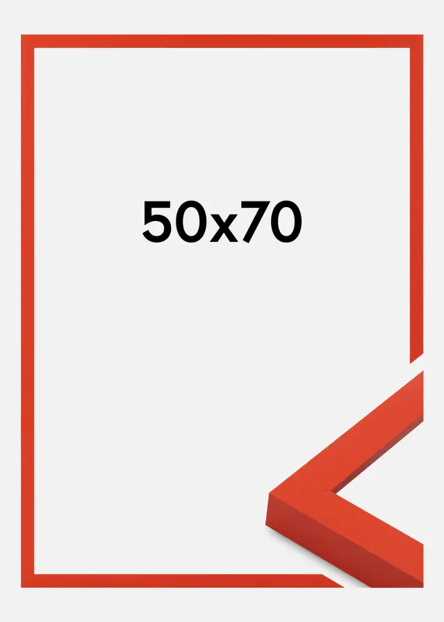 Jämtlands Ramfabrik Frame Selection Acrylic Glass Red 50x70 cm