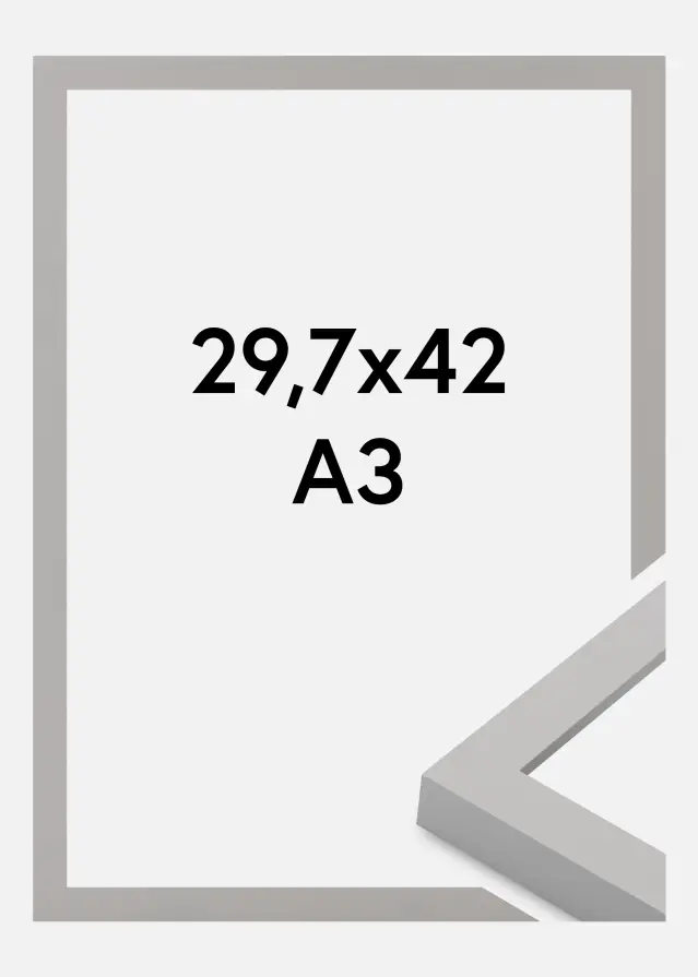 Jämtlands Ramfabrik Frame Selection Acrylic Glass Sand 29.7x42 cm (A3)