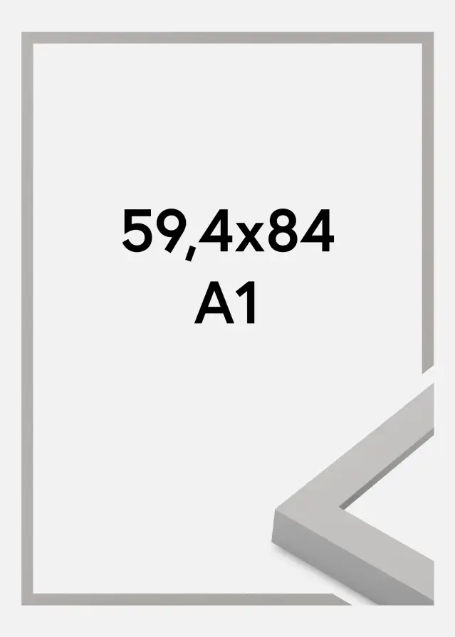Jämtlands Ramfabrik Frame Selection Acrylic Glass Sand 59.4x84 cm (A1)
