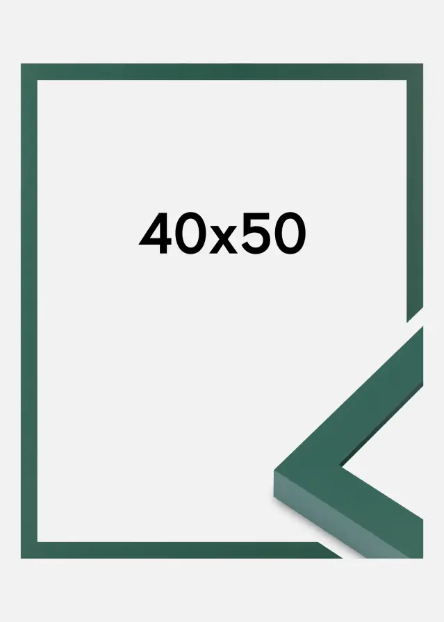 Jämtlands Ramfabrik Frame Selection Acrylic Glass Turquoise 40x50 cm