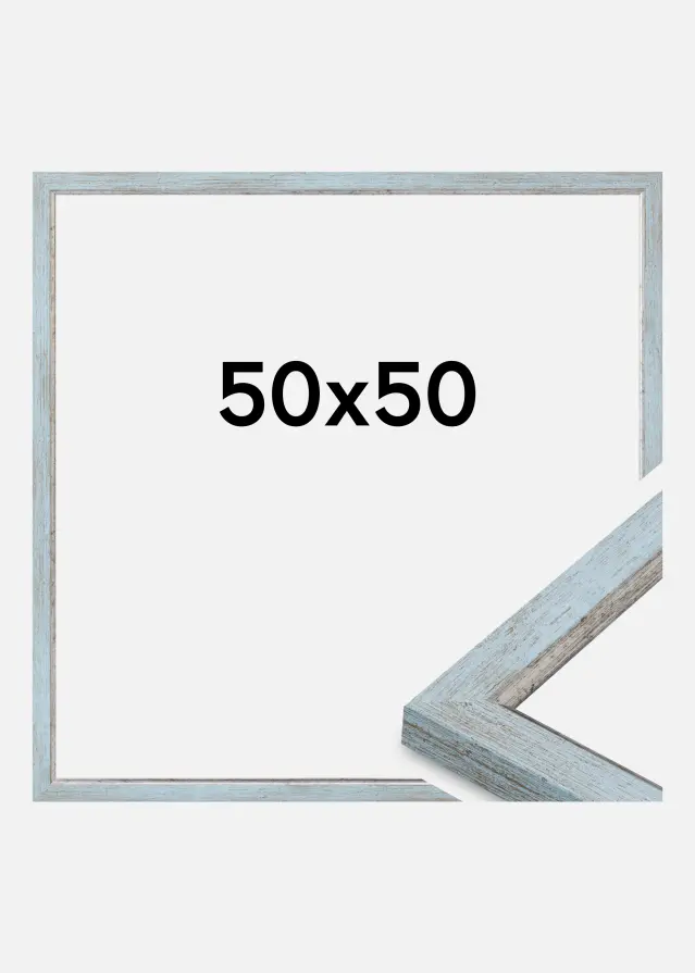 Jämtlands Ramfabrik Frame Whitby Acrylic Glass Blue 50x50 cm