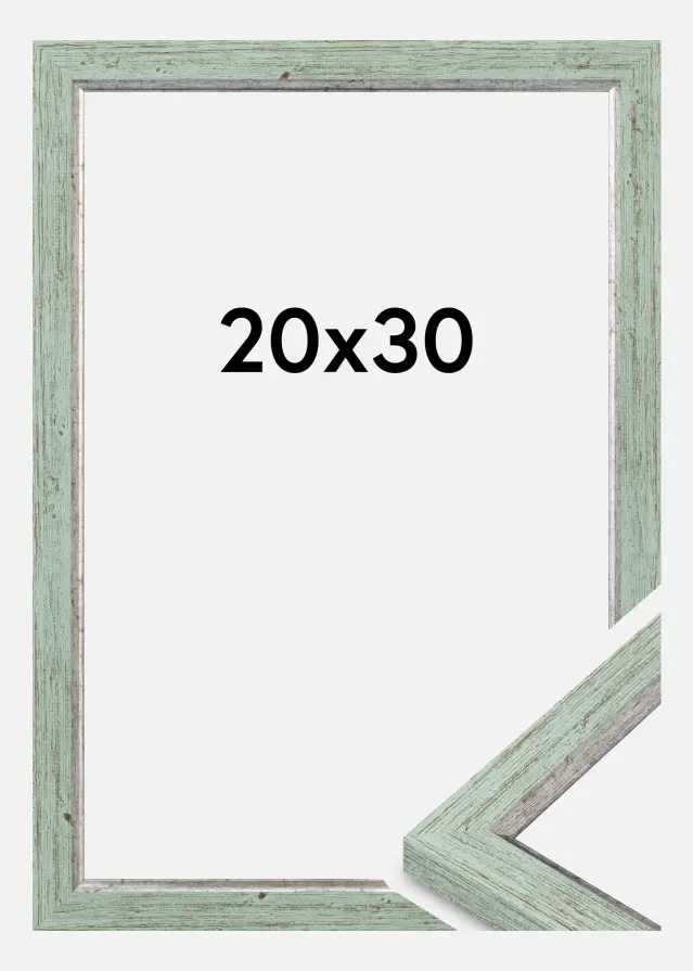 Jämtlands Ramfabrik Frame Whitby Acrylic Glass Green 20x30 cm