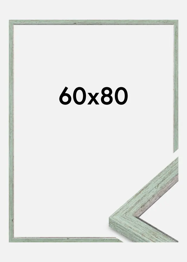 Jämtlands Ramfabrik Frame Whitby Acrylic Glass Green 60x80 cm